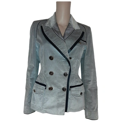 Pre-owned Barbara Bui Grey Viscose Jacket