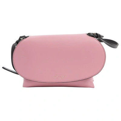 Pre-owned Smythson Leather Crossbody Bag In Pink