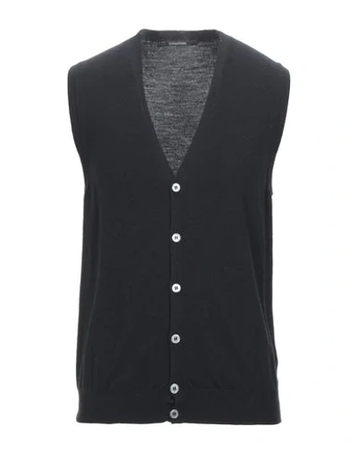 Tagliatore Cardigans In Black