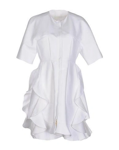 Giambattista Valli Full-length Jacket In White