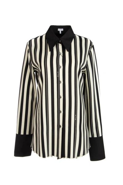 Loewe Striped Blouse In Multi