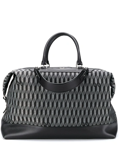 Audepart Geometric Print Luggage Bag In Black