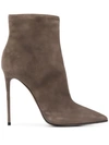 Le Silla Eva Ankle Boots In Grey