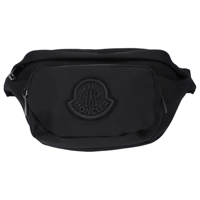Moncler Women Belt Bag Durance Nylon Logo Black
