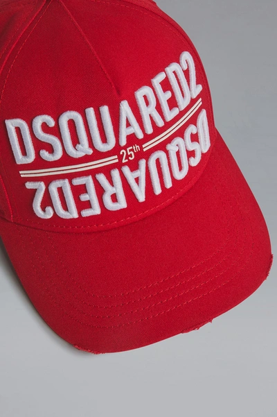 Dsquared2 Men Hat In Red