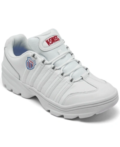 K-swiss Men's Altezo Casual Sneakers From Finish Line In White