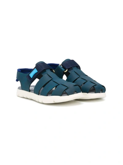 Camper Kids' Little Boys Oruga Sandals In Blue