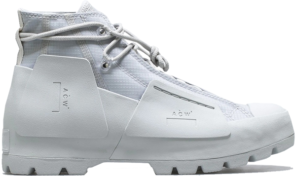 a cold wall x converse lugged hi gray violet