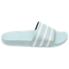 Adidas Originals Adidas Men's Originals Adilette Print Slide Sandals In Mint/white