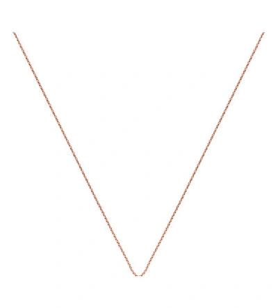 Monica Vinader Womens Gold 18ct Rose Gold-plated Vermeil Silver Fine Chain