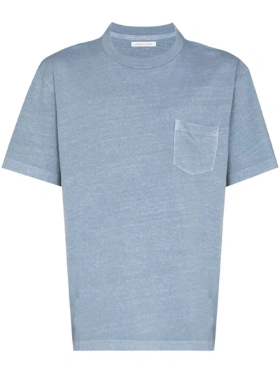 John Elliott Lucky Pocket Short-sleeve T-shirt In Blue