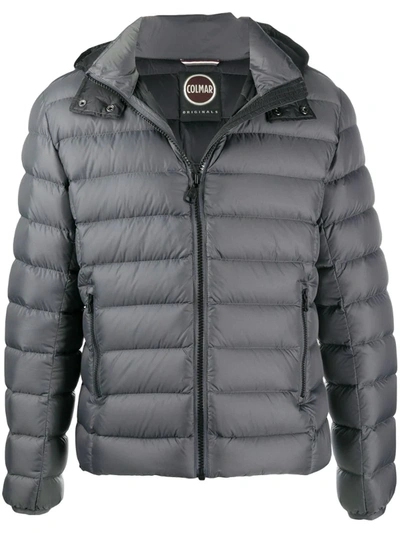 Colmar Quilted Down Jacket In Grey