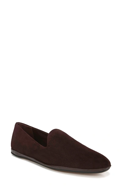 Vince Women's Paz Slip-on Loafers In Wine Suede