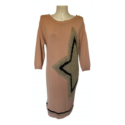 Pre-owned Elisabetta Franchi Mid-length Dress In Pink