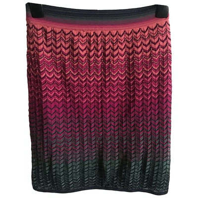 Pre-owned M Missoni Skirt In Multicolour