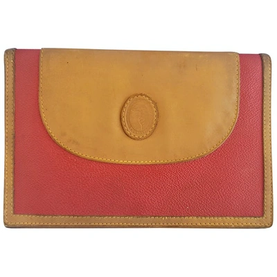 Pre-owned Trussardi Leather Wallet In Multicolour