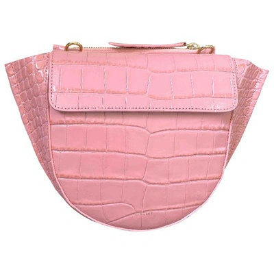 Pre-owned Wandler Hortensia Leather Handbag In Pink