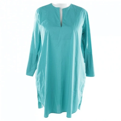 Pre-owned Lis Lareida Green Cotton Top