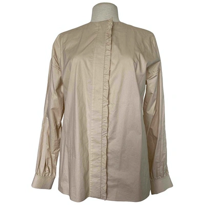Pre-owned Chloé Shirt In Beige