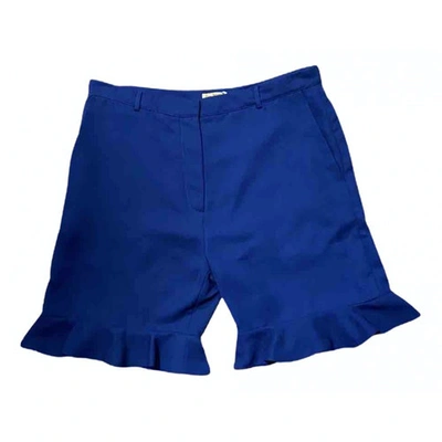 Pre-owned Peter Jensen Blue Polyester Shorts