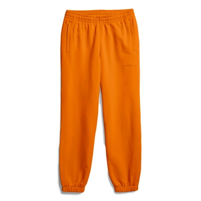 Pre-owned Adidas Originals  Pharrell Williams Basics Sweat Pants Bright Orange