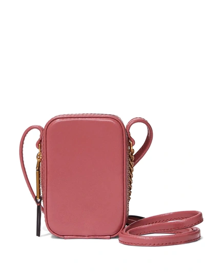 Marc Jacobs The Vanity Mini Pink Leather Shoulder Bag