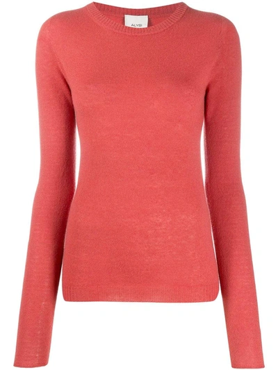 Alysi Wool Sweater In Rosa