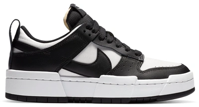 Pre-owned Nike Dunk Low Disrupt Black White (women's) In Summit White/black-summit White
