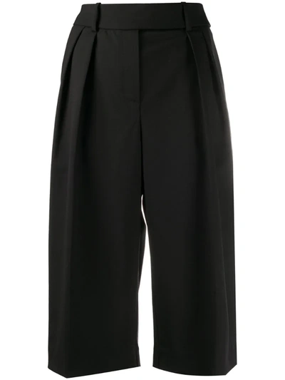 Alexandre Vauthier Tailored Knee-length Shorts In Black
