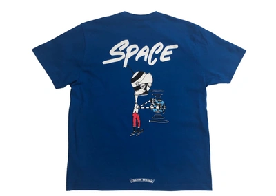 Pre-owned Chrome Hearts  Matty Boy Space T-shirt Blue