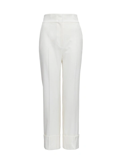 Alberta Ferretti Tailored Pants In White