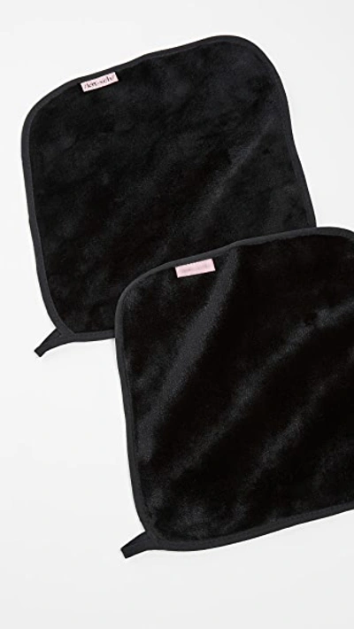 Kitsch Microfiber Makeup Removing Towels In Black