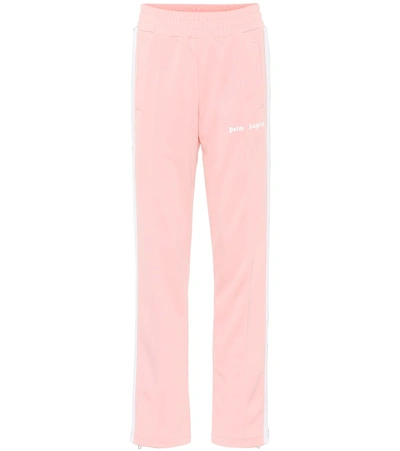 Palm Angels Logo Trackpants In Pink