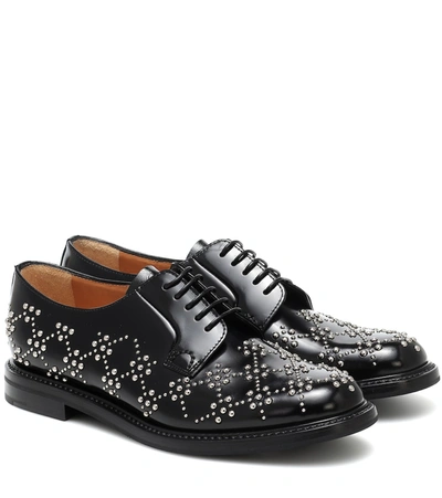 Noir Kei Ninomiya X Church's Shannon 10 Leather Derby Shoes In Black |  ModeSens