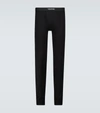 Tom Ford Cotton Blend Long Underwear In Black