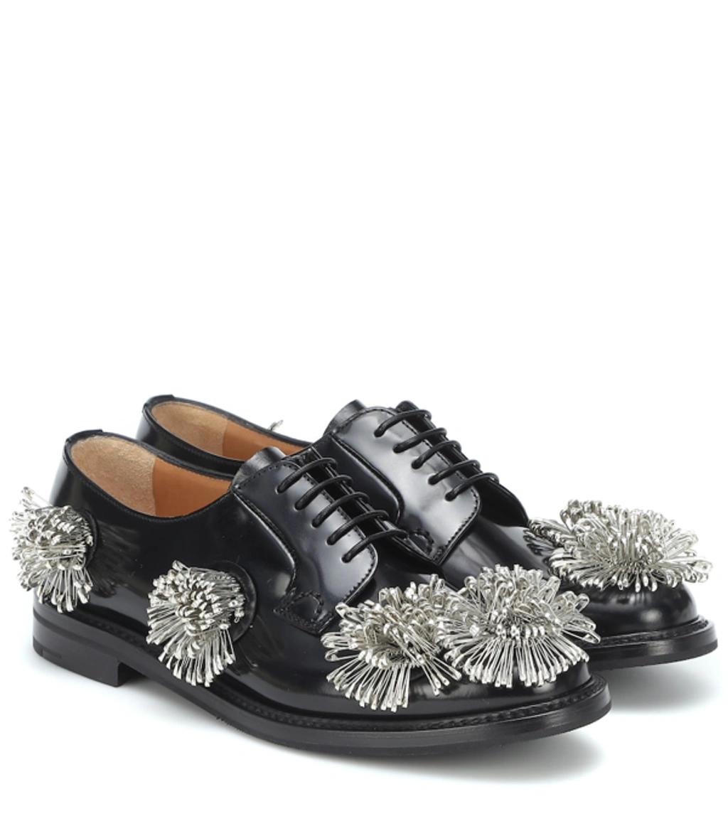 Noir Kei Ninomiya X Church's Shannon 12 Leather Derby Shoes Noir Kei Ninomiya X Church's Shannon 12 Leather Derby Shoes