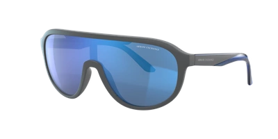 Armani Exchange Man Sunglasses Ax4099s In Blue Mirror
