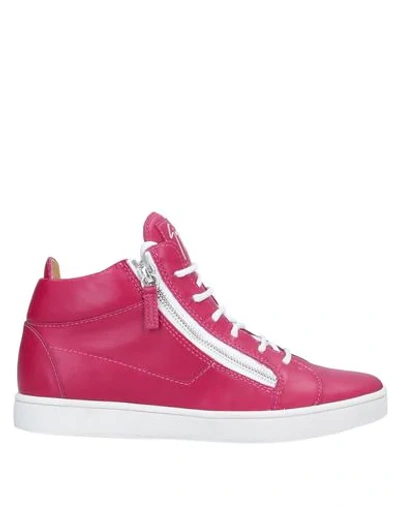 Giuseppe Zanotti Sneakers In Pink