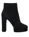 Casadei Ankle Boot In Black