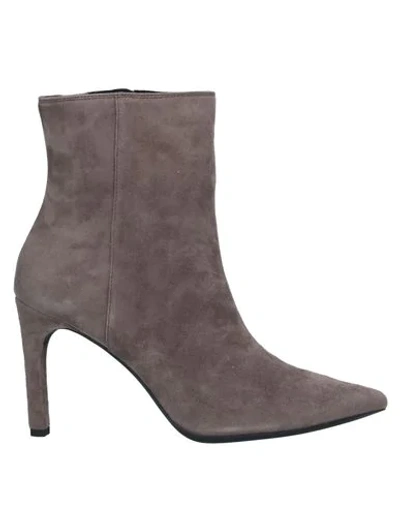 Geox Ankle Boots In Grey