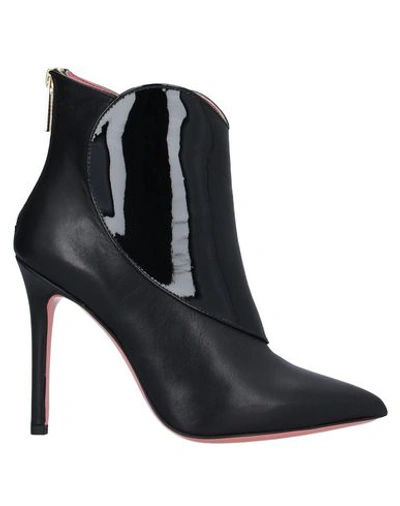 Blumarine Ankle Boots In Black