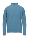 Addiction Turtlenecks In Slate Blue