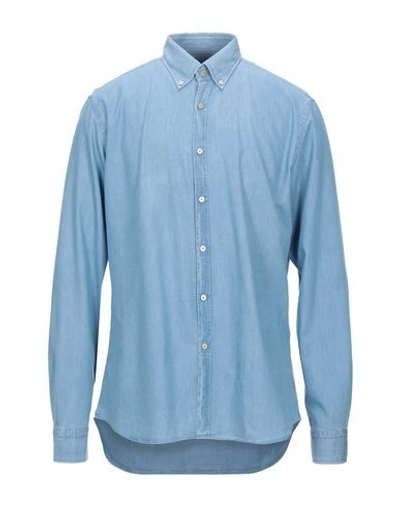 Alessandro Gherardi Denim Shirt In Blue