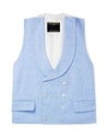 Favourbrook Suit Vest In Sky Blue