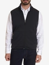 Robert Graham Campbells Stretch Performance Textured Grid Classic Fit Vest In Black