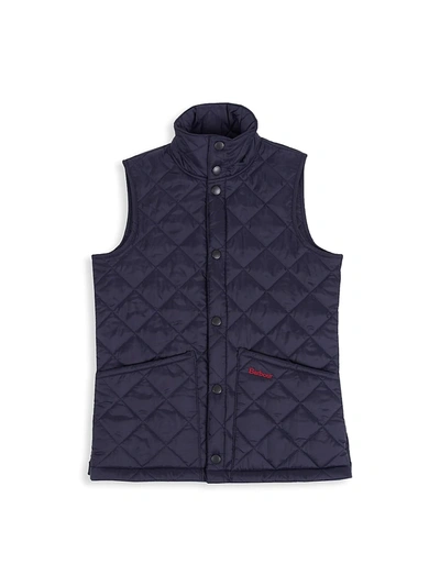 Barbour Kids' Little Girl's & Girl's Liddesdale Quilted Waistcoat In Navy