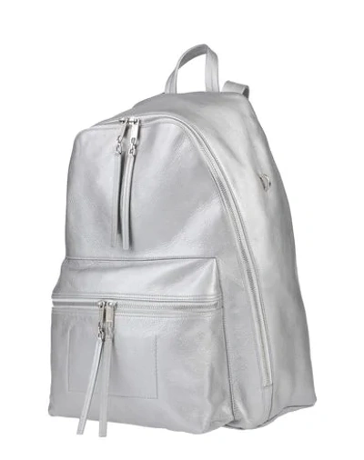 Rick Owens Backpack & Fanny Pack In Silver