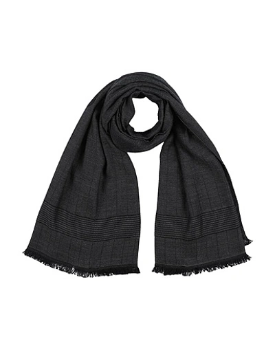 Dolce & Gabbana Scarves In Steel Grey