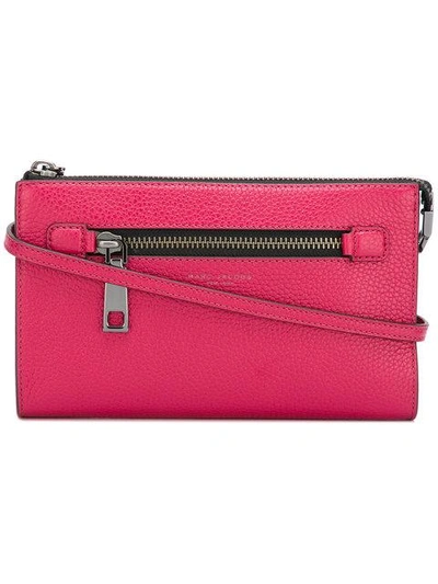 Marc Jacobs Small Gotham Crossbody Bag - Pink In Pink & Purple