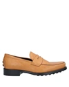 Tod's Loafers In Orange